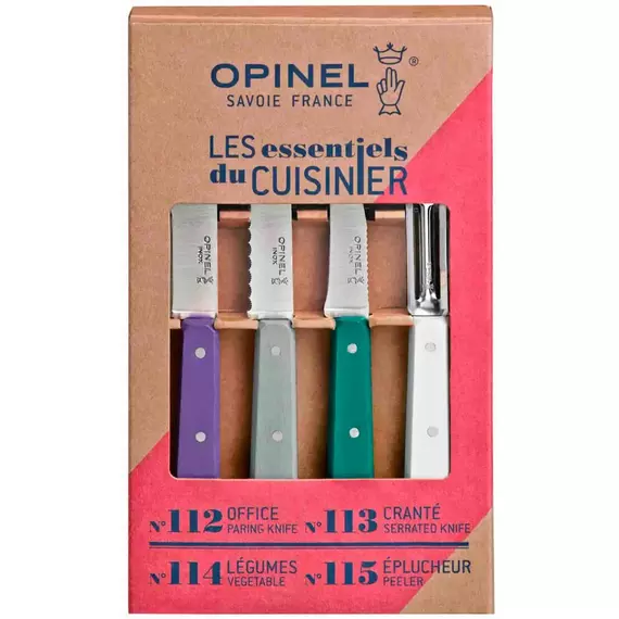 Набір ножів Opinel "Les Essentiels" Art Deco, фото , изображение 2